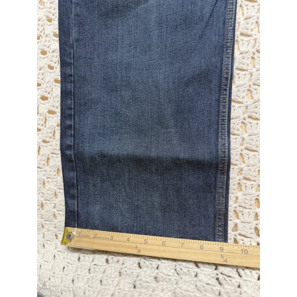 Levis 569 Jeans Mens Tag 38x36 Fits 40x35 Blue Denim Loose Straight NWT - Picture 6 of 13